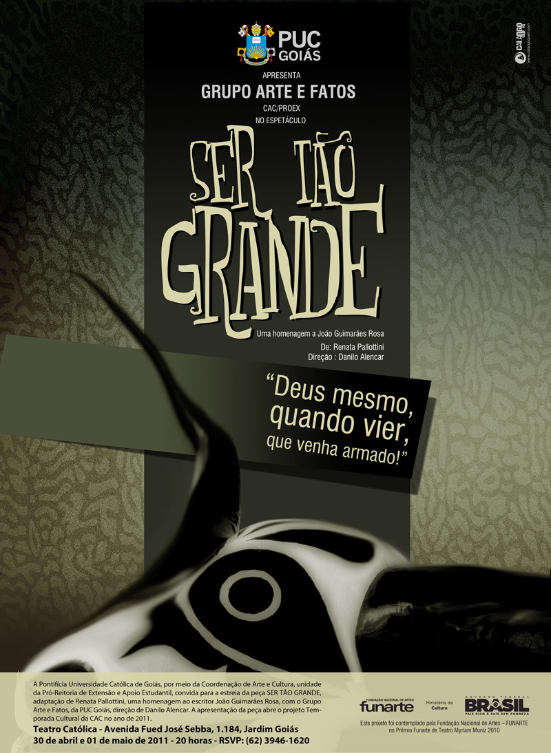 cartaz ser to grande